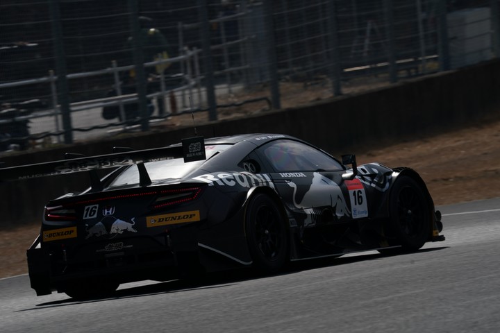 公式テスト岡山: 笹原右京／大湯都史樹組（Red Bull MOTUL MUGEN NSX GT）