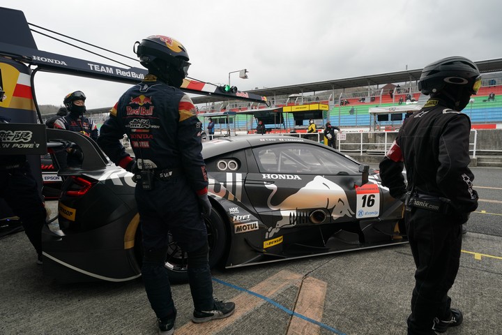 公式テスト岡山: Red Bull MOTUL MUGEN NSX GT