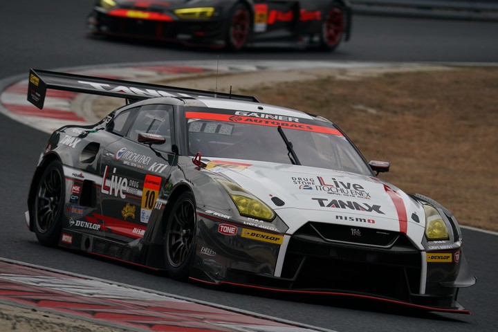 公式テスト岡山: 星野一樹／石川京侍組（GAINER TANAX with IMPUL GT-R）