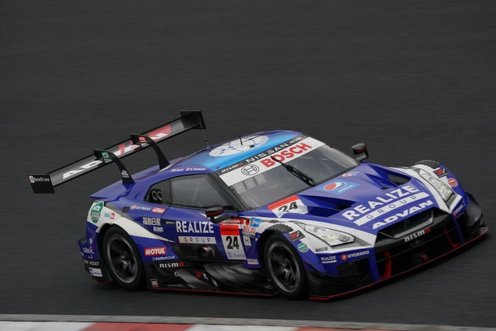 公式テスト岡山: 高星明誠／佐々木大樹組（リアライズコーポレーションADVAN GT-R）