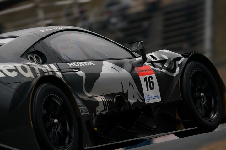 公式テスト岡山: 笹原右京／大湯都史樹組（Red Bull MOTUL MUGEN NSX GT）