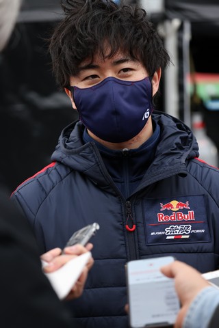 公式テスト岡山: 大湯都史樹（TEAM Red Bull MUGEN）