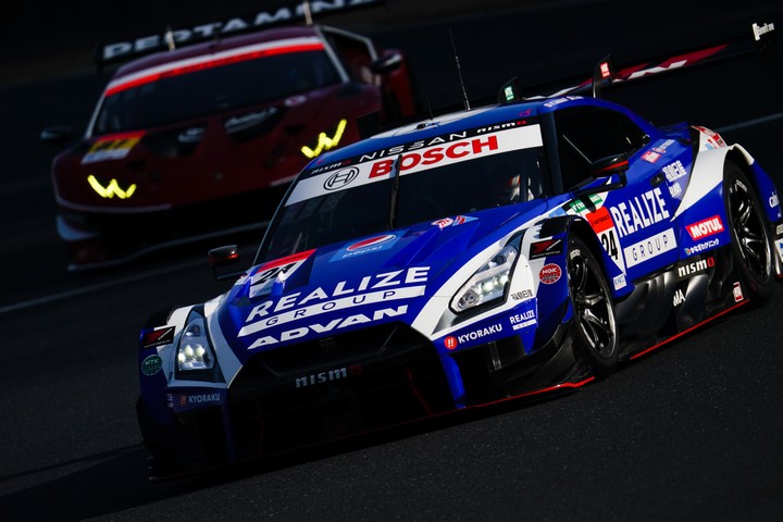 公式テスト岡山: 高星明誠／佐々木大樹組（リアライズコーポレーションADVAN GT-R）