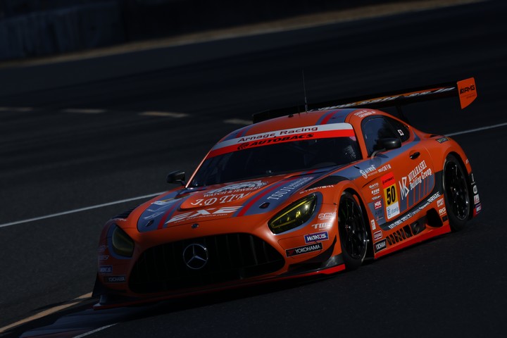 公式テスト岡山: 加納政樹／柳田真孝組（ARNAGE AMG GT3）