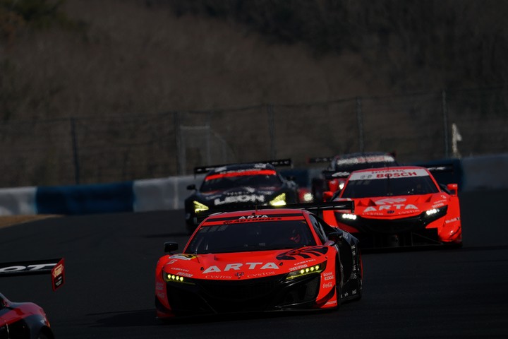 公式テスト岡山: 高木真一／佐藤蓮組（ARTA NSX GT3）
