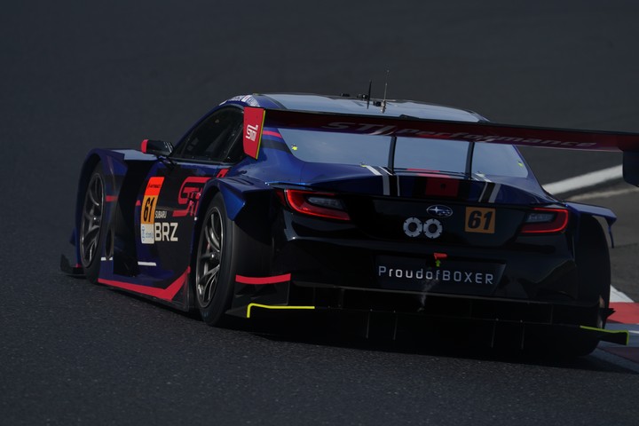 公式テスト岡山: 井口卓人／山内英輝組（SUBARU BRZ R&D SPORT）