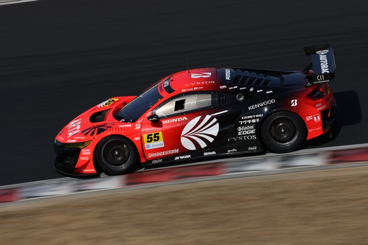 公式テスト岡山: 高木真一／佐藤蓮組（ARTA NSX GT3）