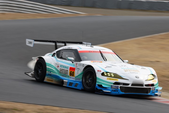 公式テスト岡山: 吉本大樹／河野駿佑組（SYNTIUM LMcorsa GR Supra GT）