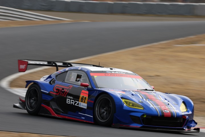 公式テスト岡山: 井口卓人／山内英輝組（SUBARU BRZ R&D SPORT）