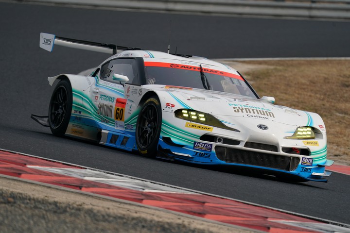 公式テスト岡山: 吉本大樹／河野駿佑組（SYNTIUM LMcorsa GR Supra GT）