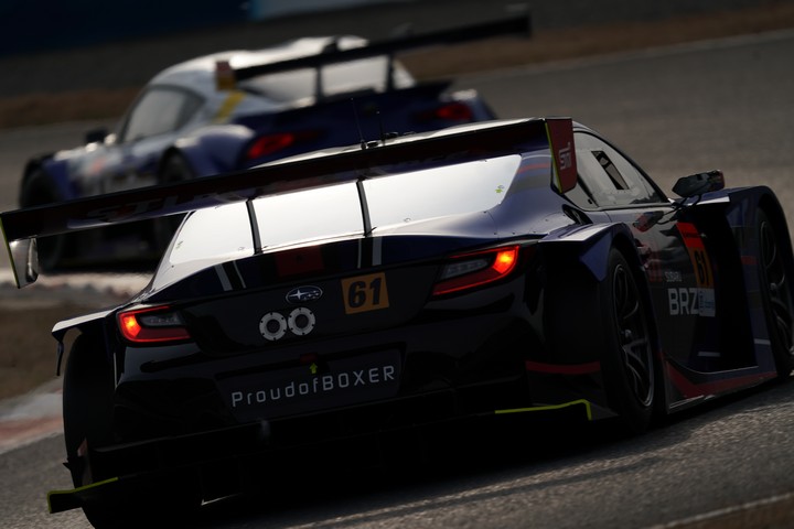 公式テスト岡山: 井口卓人／山内英輝組（SUBARU BRZ R&D SPORT）