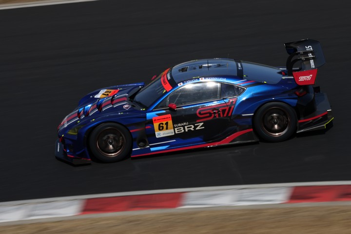 公式テスト岡山3回目: GT300クラス2位は井口卓人／山内英輝組（SUBARU BRZ R&D SPORT）