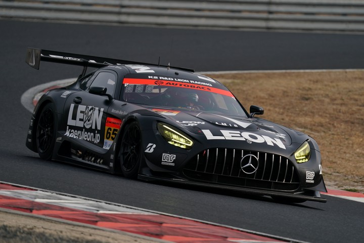 公式テスト岡山4回目:GT300クラス2位は蒲生尚弥／菅波冬悟組（LEON PYRAMID AMG）
