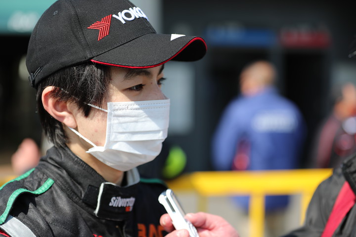 決勝2位の佐藤樹（群馬トヨペットTeam RiNoA ED）