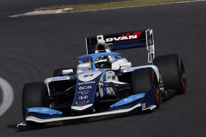 予選3位の大湯都史樹（TCS NAKAJIMA RACING SF19）