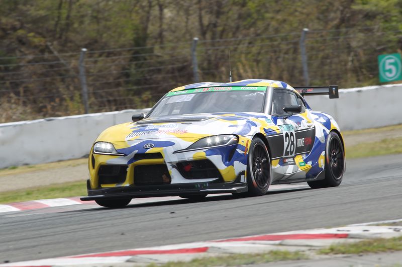 グループ1決勝: ST-Qクラスの蒲生尚弥／豊田大輔／山下健太／小倉康宏組（28号車・ORC ROOKIE Racing GR SUPRA）