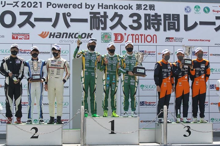 グループ2決勝: ST-3クラスの表彰式