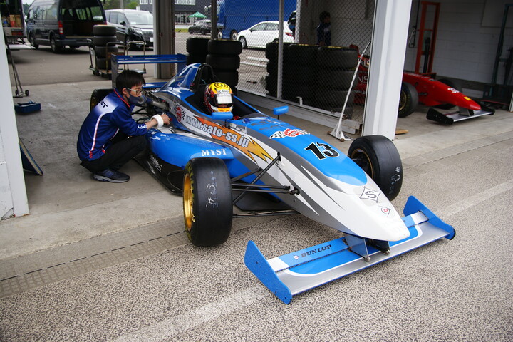 優勝した宮下源都（佐藤製作所★KK-ZS）