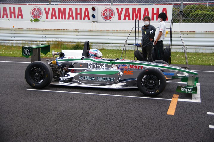 優勝した佐藤樹（MYST KK-SⅡ）