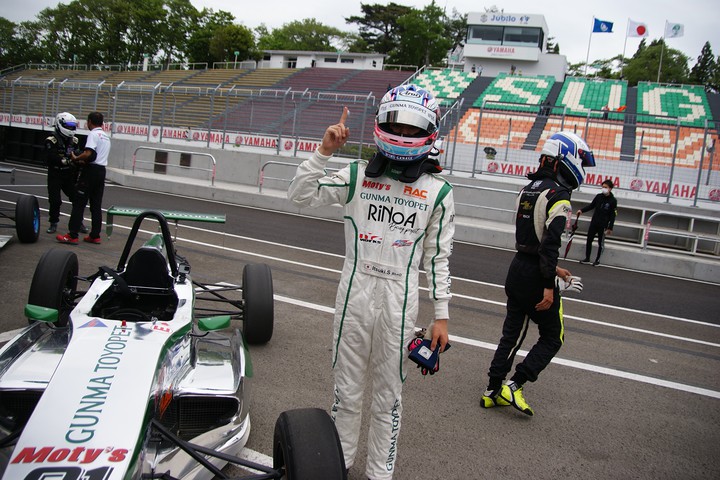 優勝した佐藤樹（MYST KK-SⅡ）