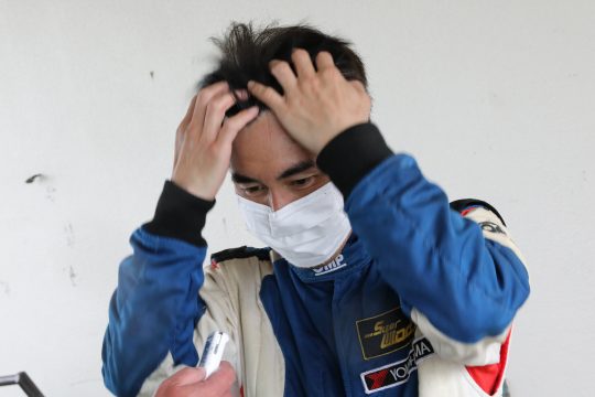 決勝3位、マスタークラス優勝の秋山健也(スーパーウインズKKS・ED)