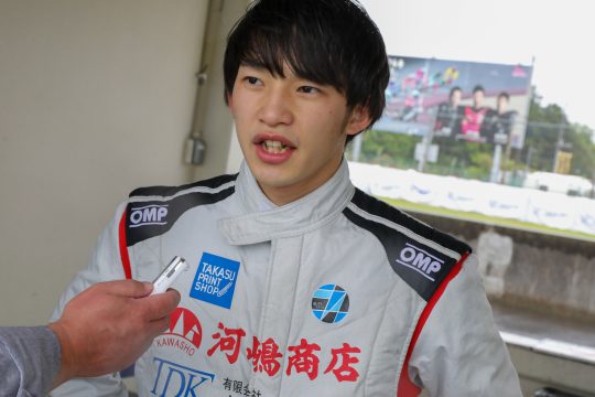 決勝4位の澤井良太朗(ELEVレーシングドリームED)