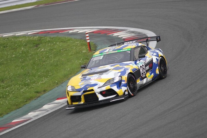 ST-Qクラストップでゴールした28号車・ORC ROOKIE Racing GR SUPRA