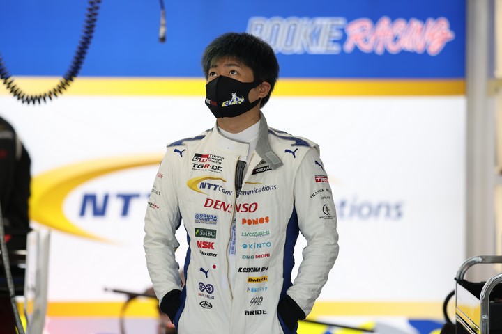 フリー走行1回目: 大嶋和也（NTT Communications ROOKIE）