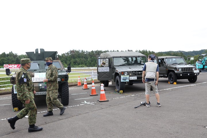 働くクルマ展: 自衛隊車両