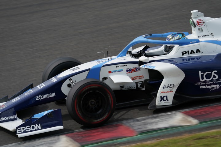 決勝レース: 大湯都史樹（TCS NAKAJIMA RACING SF19）