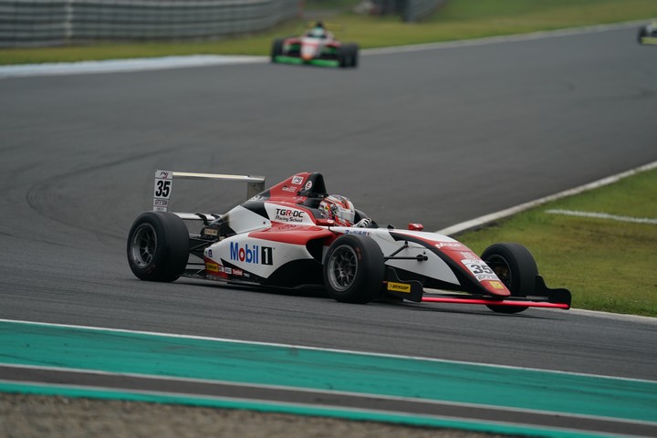 第5戦予選2位、第6戦ポールポジションの野中誠太（TGR-DC RSトムススピリットF4）