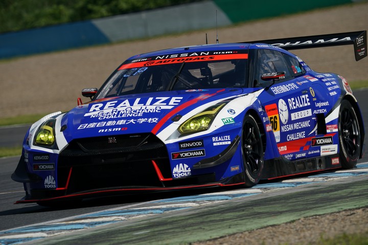 GT300クラス予選3位は藤波清斗／ジョアオ・パオロ・デ・オリベイラ組（56号車・リアライズ 日産自動車大学校GT-R）