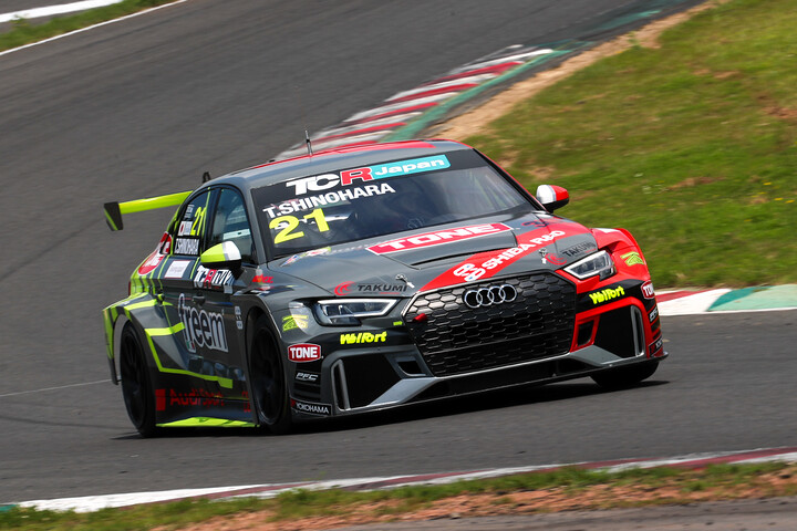 決勝4位は篠原拓朗（Audi Team Hitotsuyama）