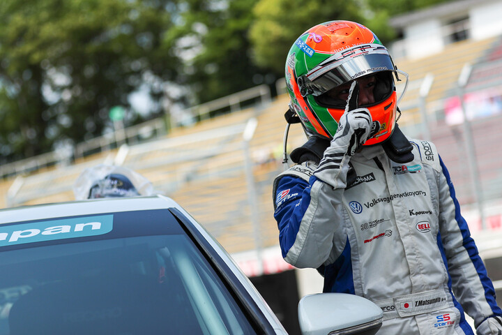 優勝した松本武士（バースレーシングプロジェクト【BRP】）