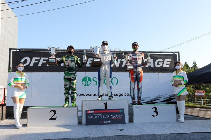 レース1: 表彰式