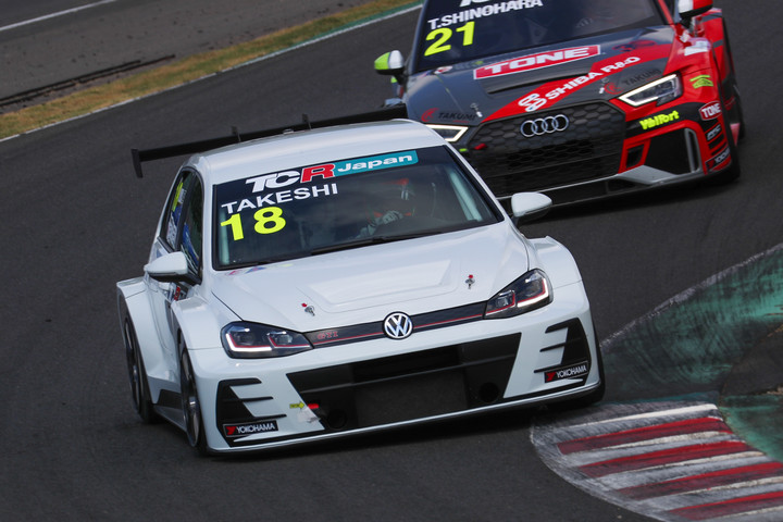 レース2: 松本武士と篠原拓朗のトップ争い