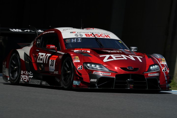 公式練習: 立川祐路／石浦宏明組（ZENT CERUMO GR Supra）