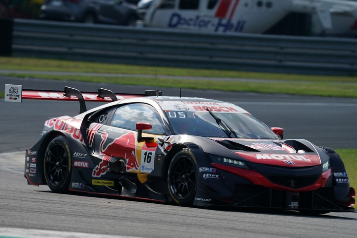ノックアウトQ2: 笹原右京／大湯都史樹組（Red Bull MOTUL MUGEN NSX GT）