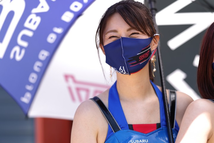 ピットビューイング: レースクイーン