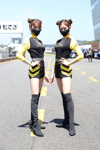 ピットビューイング: レースクイーン