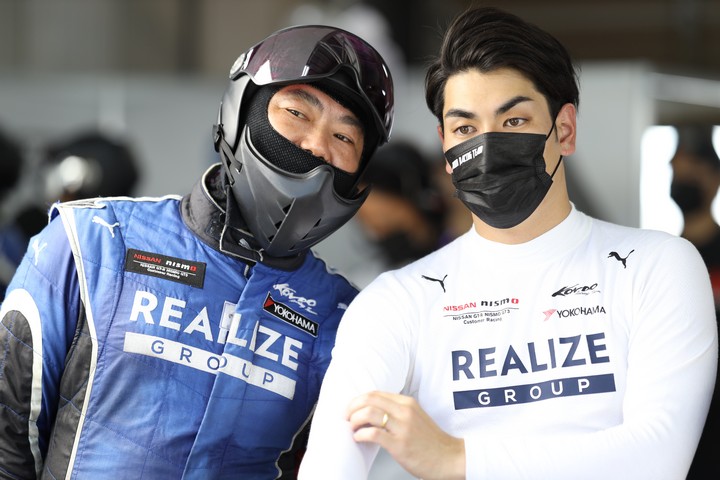 ウォームアップ走行: 藤波清斗（KONDO RACING）