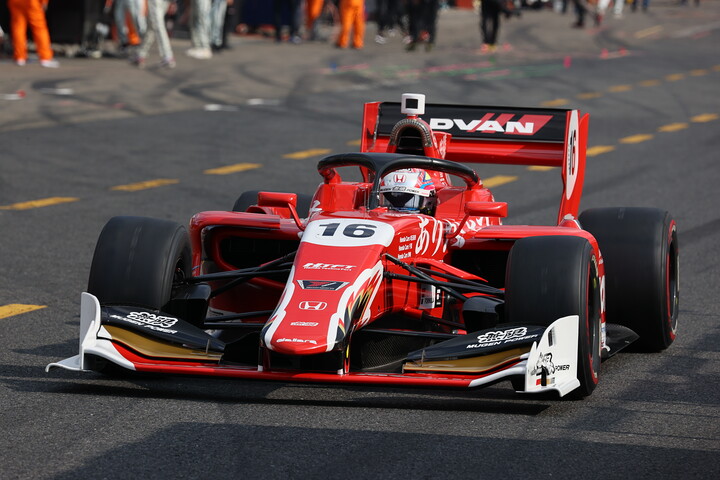 ポールポジションは獲得した野尻智紀（TEAM MUGEN）