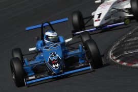 予選6位、マスタークラスポールポジションの秋山健也（スーパーウインズKKS・ED）