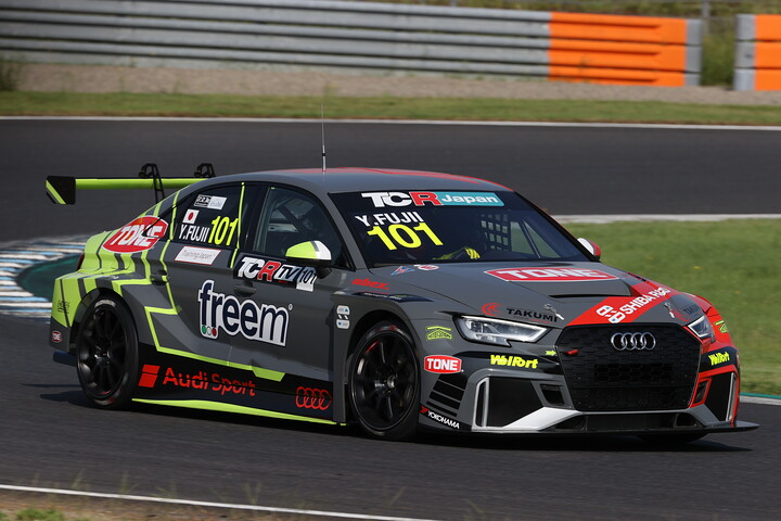 予選3位は藤井優紀（Audi Team Hitotsuyama）