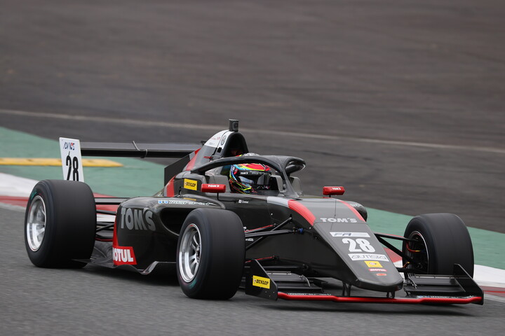 ポールポジションの古谷悠河（TOM'S YOUTH）