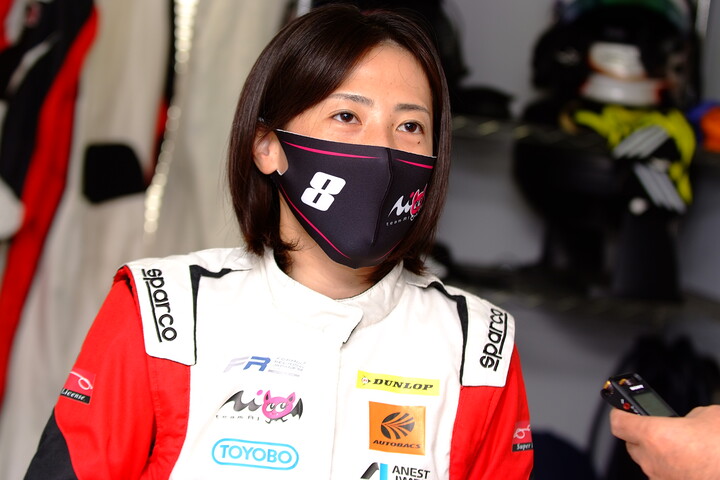 決勝3位の三浦愛（Team Super License）