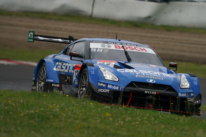 公式練習: GT500クラス2位は平峰一貴／松下信治組（カルソニックIMPUL GT-R）