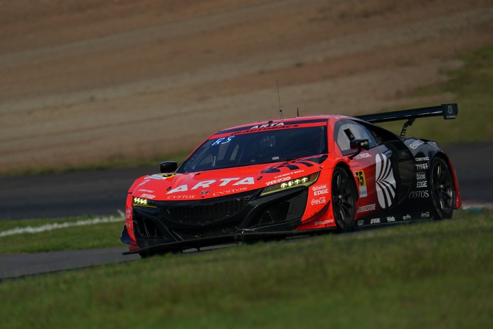 GT300クラス決勝2位は高木真一／佐藤蓮組（ARTA NSX GT3）
