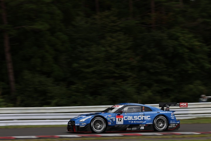 公式練習: 平峰一貴／松下信治組（カルソニックIMPUL GT-R）