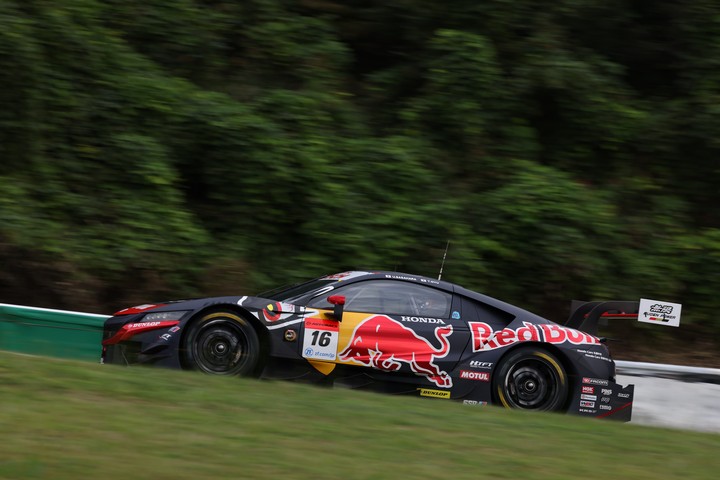 公式練習: 笹原右京／大湯都史樹組（Red Bull MOTUL MUGEN NSX GT）